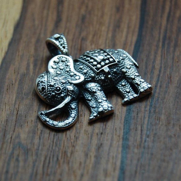 Elefanten Schmuckanhänger Silber