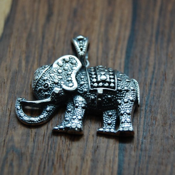 Elefanten Schmuckanhänger Silber